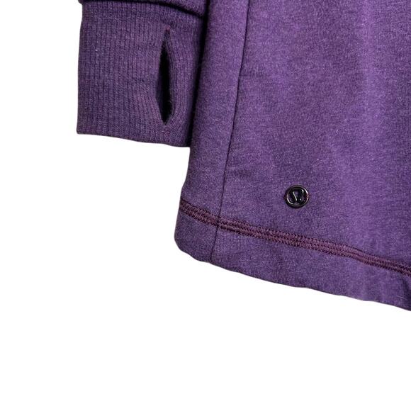 LULULEMON Gratitude Wrap Sweater Cardigan in Purple Women’s Size 4 - Picture 5 of 16
